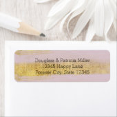 Streifen aus Gold und Rosa (Insitu)