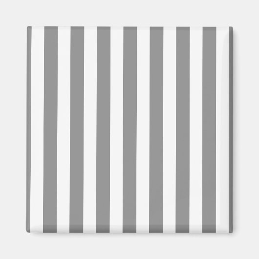 Streifen aus grauem und weißem Süßstoff Magnet (Vorne)