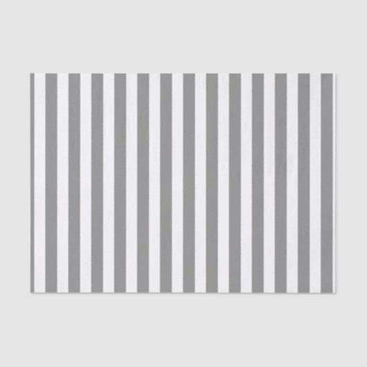 Streifen aus grauem und weißem Süßstoff Seidenpapier (Vorderseite)