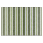 Streifen aus Olivenbäumen und weißem Süßholz Schneidebrett (Vorderseite)