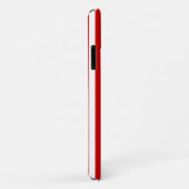 Streifen aus rotem und weißem Süßigkeiten Case-Mate iPhone Hülle (Hinten/Rechts)