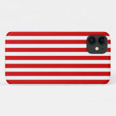 Streifen aus rotem und weißem Süßigkeiten Case-Mate iPhone Hülle (Rückseite (Horizontal))