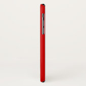 Streifen aus rotem und weißem Süßigkeiten Case-Mate iPhone Hülle (Hinten/Links)