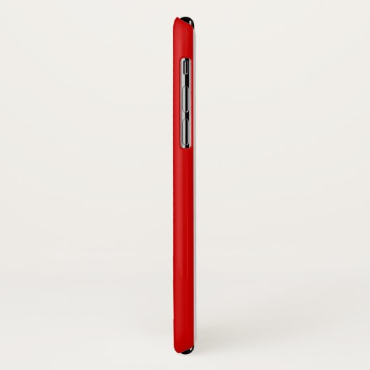 Streifen aus rotem und weißem Süßigkeiten Case-Mate iPhone Hülle (Hinten/Links)