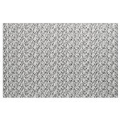 Streifen aus schwarzem und weißem Tiger Stoff (Fat Quarter (45,7 x 55,9 cm))