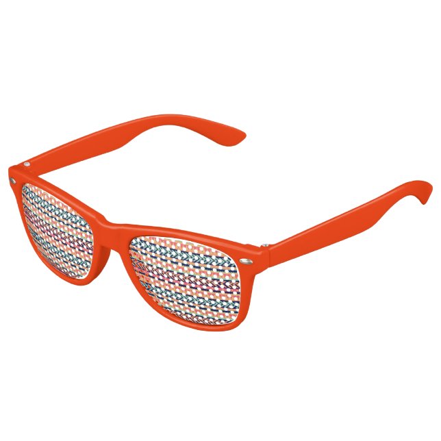 Streifen aus Stammgewebe Sonnenbrille (Schrägansicht)