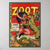 Streifen aus Vintagem Comic - Poster (Vorne)