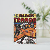 Streifen aus Vintagem Comic - Postkarte (Stehend Vorderseite)