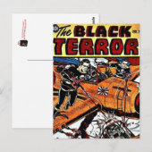Streifen aus Vintagem Comic - Postkarte (Vorne/Hinten)