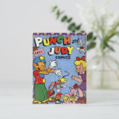 Streifen aus Vintagem Comic - Postkarte (Stehend Vorderseite)