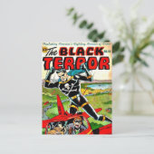Streifen aus Vintagem Comic - Postkarte (Stehend Vorderseite)