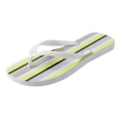 Streifen Badesandalen (Schrägansicht)
