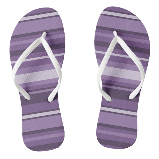 Streifen Badesandalen (Fußbett)
