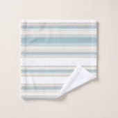 Streifen Badhandtuch Set (Waschlappen)