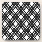 Streifen-Beschaffenheit Getränkeuntersetzer (Vorderseite)