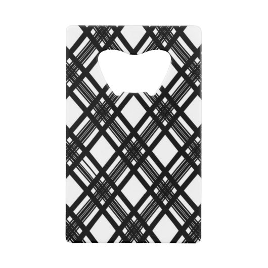 Streifen-Beschaffenheit Kreditkarten Flaschenöffner (Vorderseite)