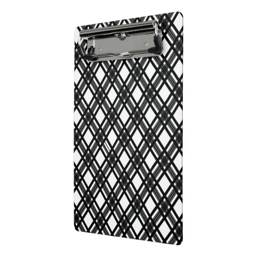 Streifen-Beschaffenheit Mini Klemmbrett (Gewinkelt2)