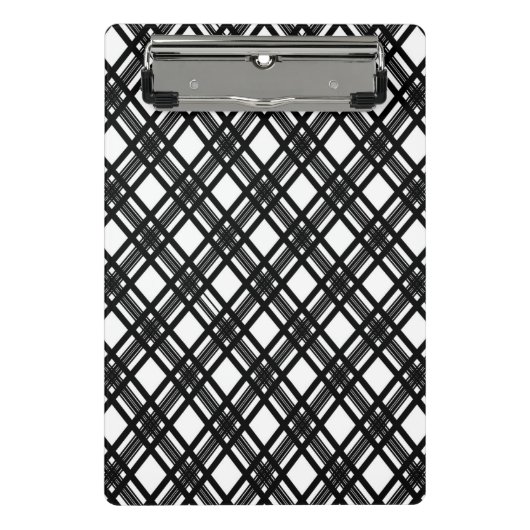 Streifen-Beschaffenheit Mini Klemmbrett (Vorderseite)