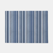 Streifen blau fußmatte (Vorderseite)