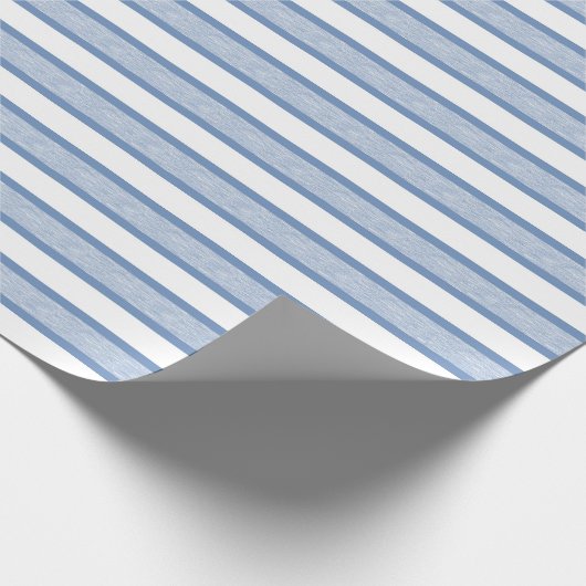Streifen blau/grau geschenkpapier (Ecke)