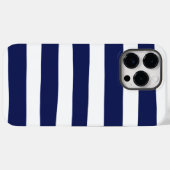 Streifen - blau und weiß Case-Mate iPhone hülle (Rückseite (Horizontal))