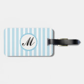 Streifen Blau-Weiß, Streifen Gepäckanhänger (Rückseite horizontal)