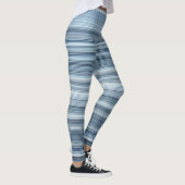 Streifen - Blaue Schatten Leggings (Rechts)