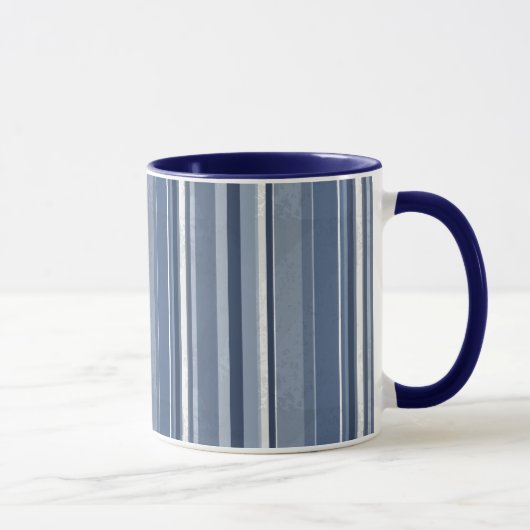 Streifen Blue Tasse (Rechts)