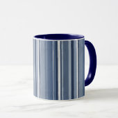 Streifen Blue Tasse (VorderseiteRechts)