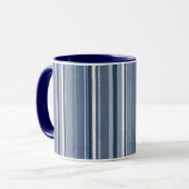 Streifen Blue Tasse (Vorderseite Links)