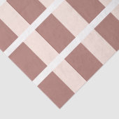 Streifen Braune rosa Streifen Seidenpapier (Detail)