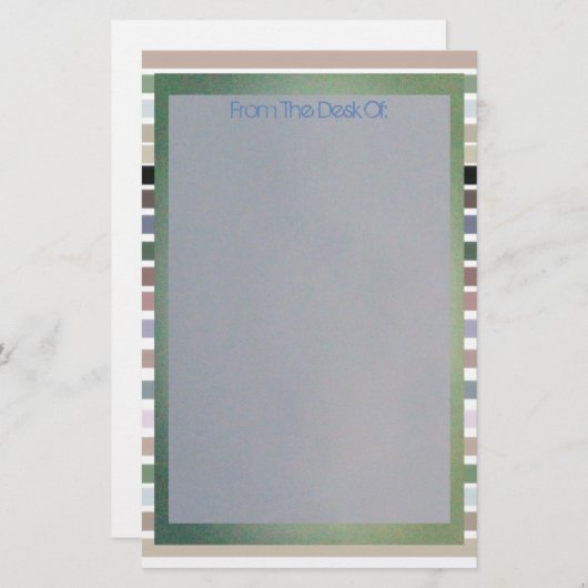 Streifen Briefpapier (Vorne/Hinten)