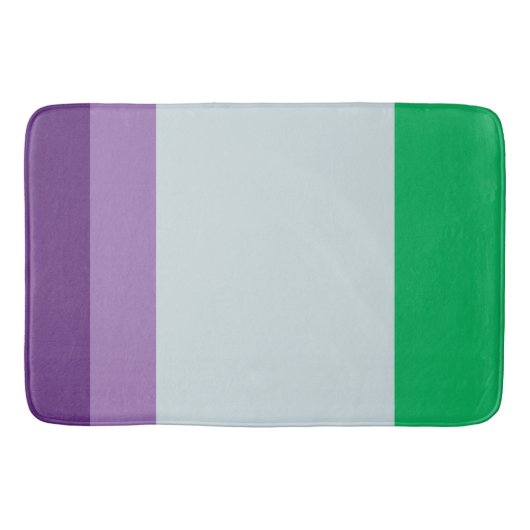 Streifen:Coole Palette Badematte (Vorderseite)