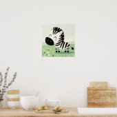 Streifen der Freude Poster (Küche)