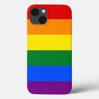 Streifen der LGBT Gay Pride-Regenbogen-Flaggen-6 Case-Mate iPhone Hülle