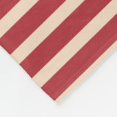 Streifen der patriotischen Flagge Fleecedecke (Ecke)