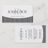 Streifen der Steuer-Accountant/CPA des Visitenkarte (Vorne/Hinten)