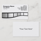 Streifen des Film-3D Visitenkarte (Vorne/Hinten)