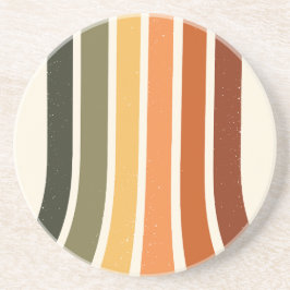 Streifen des gestreiften Erntedanks Herbst Ernte Getränkeuntersetzer