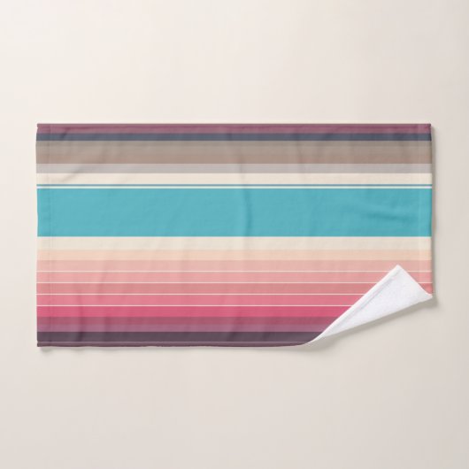 Streifen des Horizonts Badhandtuch Set (Handtuch)