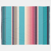 Streifen des Horizonts Fleecedecke (Vorderseite (Horizontal))