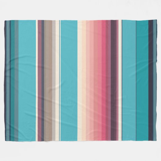 Streifen des Horizonts Fleecedecke (Vorderseite (Horizontal))