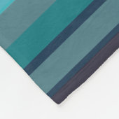 Streifen des Horizonts Fleecedecke (Ecke)