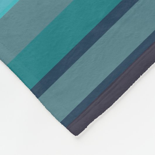 Streifen des Horizonts Fleecedecke (Ecke)