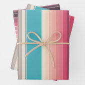 Streifen des Horizonts Geschenkpapier Set (Beispiel)
