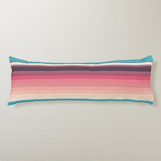 Streifen des Horizonts Seitenschläferkissen (Vorderseite)