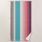 Streifen des Horizonts Strandtuch (Vorderseite)