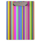 Streifen des verschiedenen Farbklemmbrettes Klemmbrett (Vorderseite)