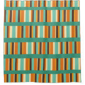 Streifen Duschvorhang (Vorderseite)