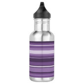 Streifen Edelstahlflasche (Rechts)